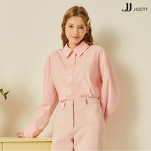 JJ지고트 오버핏 칼라 블라우스 GN3A0BLJ2