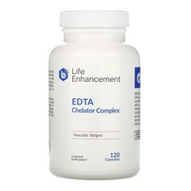 Life Enhancement 라이프 인헨스먼트 EDTA 400mg 킬레이터 콤플렉스 말산 함유 Chelator Complex 120캡슐