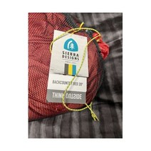 뉴 시에라 디자인 백컨트리 베드 다운 침낭 700 충전 드라이 레그 길이 10대남자