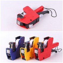 8열 라벨기 가격표시기 매장가격표, 20mm 잉크 5개