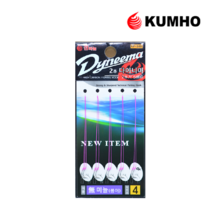 금호조침 KF-349 무미늘 (붕어) 다이니마 묶음 바늘, 1개