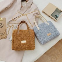 네트공예 diy 코바늘 망스티치 양털 가방 뜨기 토트백 네트백 인형 DIY 코바늘 망스티치 태교뜨개질, 5양털토트백-블랙