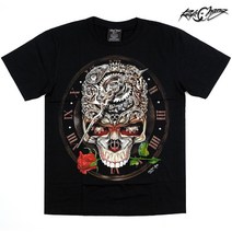 Rockchang TS967 스컬타임 매니아 반팔티셔츠