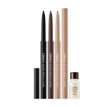 NEW 초코 쉐이드 펜슬 라이너 2개 교차(증정: 블랙슈가 클렌징 오일 14ml), NEW 초코 쉐이드 펜슬 라이너 2개 교차(증정: 블랙, 2호 다크브라운_2호 다크브라운