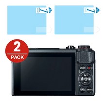 해외 캐논 Powershot G7 X G7X Mark II G5X G9X G1X III EOS R RP M5 M6 M50 M100 M3 M10 M2 M2 용 2x LCD, One Size