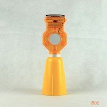 쏠라led경고등 휀스용 태양열 태양광 경광등 야생동물 공사장 건설현장 방범 점멸등 비상등 20x8.5cm10개, E10개