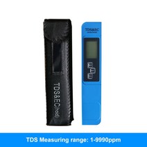 세균측정기0.01 Tds Ec PH 미터 수질 수경법 디지털 테스터 펜 0-14 범위 가정용 음주 풀 수족관, 0.01, Tds Ec Tester 2