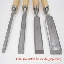 카빙나이프 1pcs 목공 나무 조각 woodcarve gouge 끌 조각 공예 목판화 아트 아티스트 목수 칩 목공 장붓 구멍 조각, 평평한 끌, 32mm