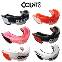 COUNT8 마우스피스 격투기 권투 복싱 01, 레드+투명