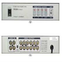 PD4012T / PD-4012T / PRODIA / 프로디아 / 영상 4입력 12분배기 비디오분배기