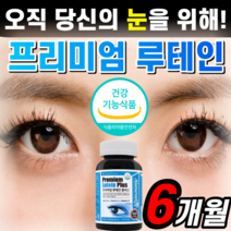 식약처 인증 캐나다 산 루테인 캐나다 산 6개월 분 눈 침침 피곤할때 피로할때 선명 케어 뉴테인 영양제 마리골드 꽃 추출물 카로노이드 분말 눈 건강 영양제 류테인 류태인 르테인