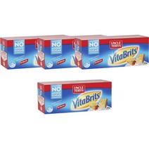 엉클토비스 비타 브리츠 시리얼 375g Uncle Tobys Vita Brits Breakfast Cereal, 4팩