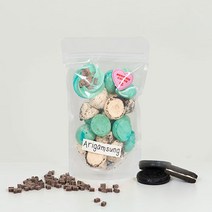 아리감성 수제머랭쿠키 지퍼팩형 500ml, 1개, 민트초코오레오 500ml