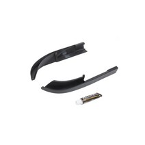 루프탑 차박 트렁크 도킹 텐트 Roof Top Rain Gutter Extension 하드 톱 Rainwater Diversion 지프 랭글러 용 채널 가드 JK 2011- 자동차, [01] Black