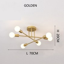 샹제리제 마카롱 샹들리에 미니 대형 조명 카페 식탁 주방 모던 크리에이티브 LED 샹들리에 따뜻한 로맨틱, 01 Golden