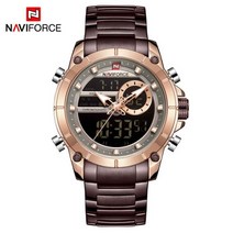 고급 중저가시계 NAVIFORCE 9163 남성용 새로운 럭셔리 스포츠 석영 손목 277
