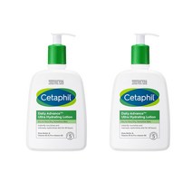 세타필 데일리어드밴스 울트라하이드레이팅 바디로션 무향, 473ml, 2개