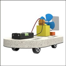 수륙양용 방향타 보트카 1인용 아동 어린이 학습 창의력 지능 개발 놀이 자연 과학 실험 교구 도구 장비 준비물