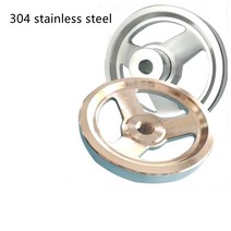 핸휠 CNC 3D 프린터 304 스테인레스 스틸 널 핸 휠 광택 현장용용 기계, 02 80mm_04 M14