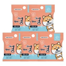 20g 5P 저온건조 훈련간식 연어 큐브 노령견 기호성 노즈워크 댕댕이 반려견선물 애견카페 건식