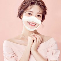 코빅 개승자 방청객 결혼식 어린이 입보이는 투명마스크, 중형(10매입)