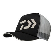 다이와 하프 베이직 메쉬 캡 DC-6221, 블랙 라이트 그레이