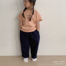 코튼하우스 테이퍼드다트팬츠 [네이비 생지] XS(3호) S(5호) M(7호) L(9호)