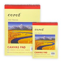 소프트캔버스 A3(297x420mm18장) 캔버스패드