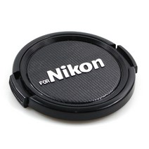 (국산) 니콘 로고 렌즈캡 58mm(구형/호환품)-필터구경 58mm DSLR/디카/캠코더/필카 렌즈용 앞캡-렌즈 캡/렌즈앞캡
