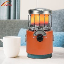 이소가스랜턴 실내불멍 캠핑용랜턴 apg mini 2 in 1 캠핑 스토브 가스 히터 야외 워머 프로판 부탄 텐트 히터 요리 시스템, 없음