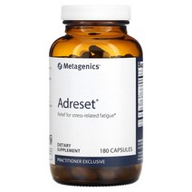 해외 3410000562 Metagenics Adreset 180 Capsules, One Color, One Size