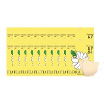 플로라 소형 100매(5매입 포장) / 키리아새부리황사방역마스크(KF-94)(소형), 베이지, 20개, 5매입