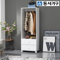 동서가구 착불 시오렌 600 서랍 행거 DF918152-1, 오크-고정형