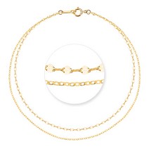 골드앤 14K 디오네 두줄 팔찌