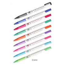 제노 캐릭터 볼펜 0.38mm, 바이올렛, 12개