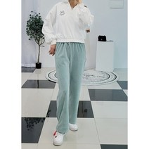 벨로아 밴딩 벨벳 일자 팬츠