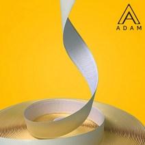 아담 강력 접착식 벨크로 찍찍이 테이프 대용량 방풍비닐 방충망 전용 10m세트, 2.5cmX10m[세트], 회색