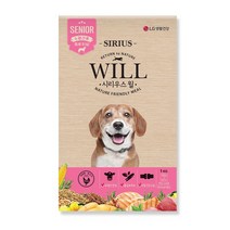 시리우스 윌 노견용 사료 1kg