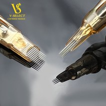 책 소독기 다용도 살균기 EZ V 문신 카트리지 바늘 #12 0.35mm 매그넘 M1 기계용 일회용 멸균 Pen20, 06 VC-1215M1-1 0.35mm