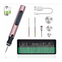 금속 절단기 컷팅기 슬라이딩 각도절단기 미니 전기 조각기 에칭 펜 무선 회전 도구 쥬얼리 유리 목재 세라믹 플라스틱 조각 기계, 1.F