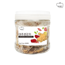 권뱅푸드 대추생강차 1.5g 50티백 고급용기 대추 생강 삼각티백, 50개입