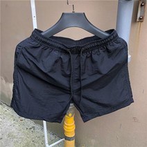 쿼터 팬츠 남한국판 3부 속건 반바지 캔디 컬러 루즈핏 얇은 스포츠 반바지 러쉬