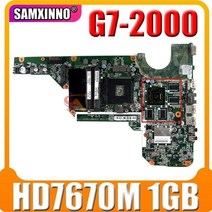HP G4 G6 G7-2000 노트북 마더보드 680569-501 680569-001 DA0R33MB6F1 HM76 PGA989 DDR3 HD7670M 1GB 100% 테스트 완료, 상세내용표시