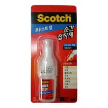 10g 순간 접착제 3M 트위스트 캡 액상타입 크랙작업 문구용품 에폭시 균열보수 공예용 미술준비물