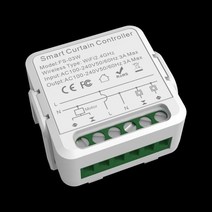 전동커튼 스마트커튼 IOT 자동 와이파이 블라인드 커튼 스위치 투야 모듈 전기 롤러 셔터 자외선 차단 구글 홈 알렉사 원격 제어, [01] 1 PCS