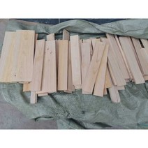 편백루바 흑단나무 판자형 인테리어 히노끼 느릅 재단, 길이 30cm 너비 5cm 두께 1.5cm