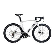 하이브리드자전거 출퇴근 트위터 R10 105 R700022S T800 전체 숨겨진 탄소 바퀴 700C 유압 디스크 브레이크 섬유로드 자전거, Silver+54CM-XL+Aluminum total