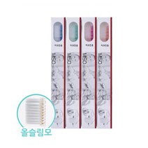 같은공간-미소덴탈 성인 올 슬림모 4개입 치과칫솔 고급칫솔 미세모 칫솔 치과전용칫솔-SS, 본상품, 본상품