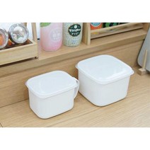 손잡이 사용편리 일본산 반찬통 밀폐용기 예쁜반찬통, 1개, 대