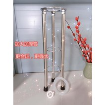 세면대 세면기 받침대 셀프 설치 시공 스테인리스 거치대 브라켓 브래킷 세수 주방 싱크대, 3다리 받침대 크게 62~72㎝ 조절 가능 + 1개